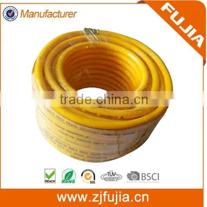 China Manufacturer PVC Fiber Reinforced Hose High Pressure Spray Hose With Brass Fittings thumbnail-3