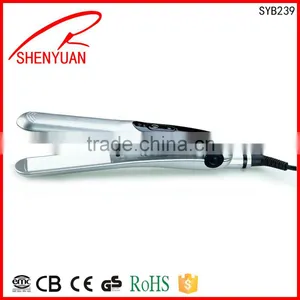 Hair Salon Equipment Professional LED Hair Straightener Flat Iron Hair Styler Ceramic Plate Straightening Iron 200C thumbnail-1