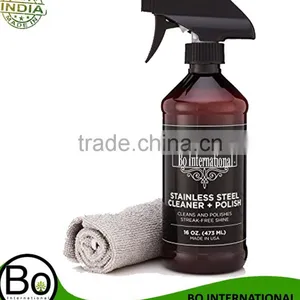 Stainless Steel Cleaner & Polish - Includes Large Microfiber Cloth, 16 fl oz thumbnail-1