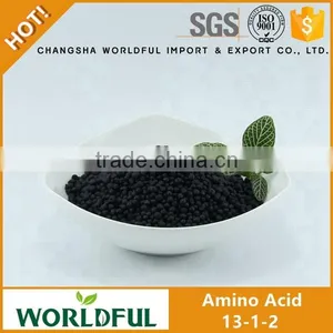 NPK Organic Slow Release Fertilizer, Humic Acid Balls NPK 13-1-2 for Agriculture Use thumbnail-1