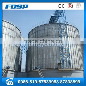 Large Scale Galvanized Steel Grain Bolted Silo Rice Husk for Overseas thumbnail-1