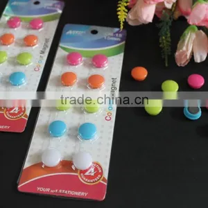 Round Shape 15mm Color Magnet Button for Office, Whiteboard, Frige, Freezer, School. Wholesale Magnet Button Cheap Sale! thumbnail-4