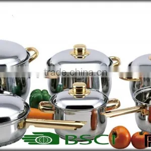 12 Pcs Stainless Steel Cookware Set thumbnail-1