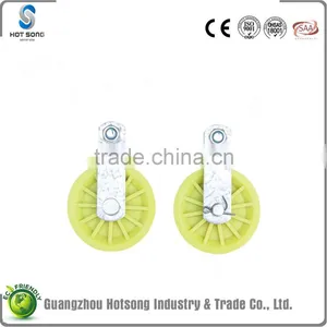 HS-P38 China Manufacture Galvanized Iron Nylon Cable Pulley for Sale thumbnail-3