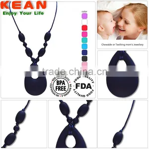 Customize Color Teething Pendant Necklace Teething Pendant thumbnail-1