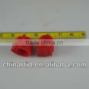 Cheap UHF Passvie Unique RFID Non-contact Animal Foot NFC Ring Tag For Livestock Tracking and Management thumbnail-1