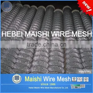 2.5mm Wire Galvanized Chain Link Fence Mesh thumbnail-1