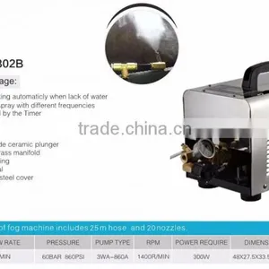 1L Auto Control Digital Misting System Machine for Outdoor Cooling thumbnail-3