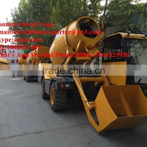 China Brand Self Loading Concrete Mixer for Sale thumbnail-2