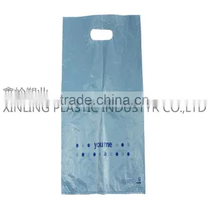 Supermarket Custom Biodegradable Transparent pe Ldpe Hdpe Packaging T-shirt Shopping Plastic Bag thumbnail-4