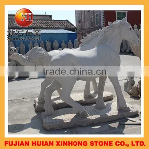 Natural Stone Horse Garden Small Statue With New Design thumbnail-1