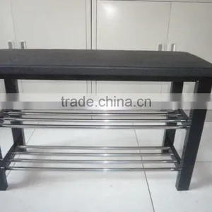 Wooden Shoe Rack Bench thumbnail-3