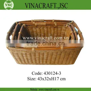 Hotel Accessories Rattan Towel Basket thumbnail-1