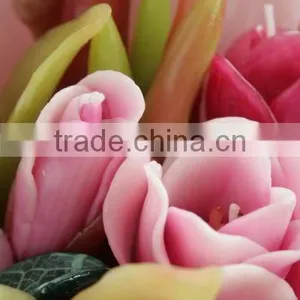 Aroma Flower Candle From Thailand. thumbnail-2