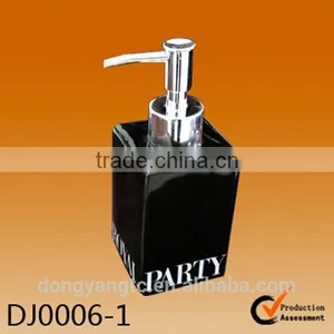Factory Custom Design Perfume Bottle , Ceramic Bathroom Liquid Bottle thumbnail-2