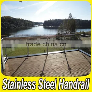 Fabrication Project 304 Stainless Steel Plexiglass Roof Deck Railing thumbnail-2