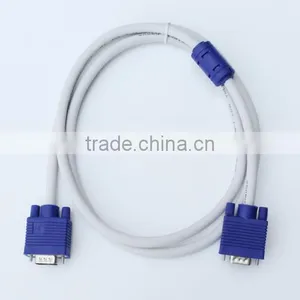 High Speed VGA Cable HD Line Female to Female 3+4 Core Tv Computer VGA Data Cable Projector Line 5M thumbnail-1