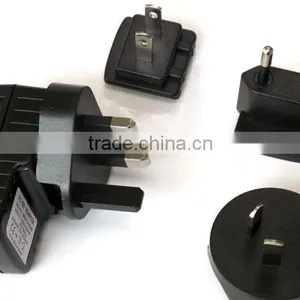 5W 10 W, DoE Level VI & CoC Tier 2 Efficiency, USB Input, Interchangeable Input Blades, Wall Plug Adapter, Ac-Dc Power Supply thumbnail-5
