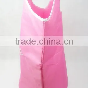 Cylinder Vertical Pearl Cotton Laundry Basket, Laundry Bucket thumbnail-5