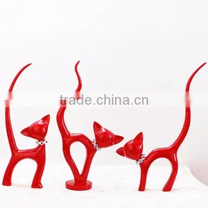 Wedding Gifts Lovely Dancing Lucky Cat Figurine Craft thumbnail-2