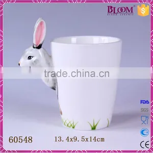 3d Ceramic Animal Desgin Mugs for Customize thumbnail-3