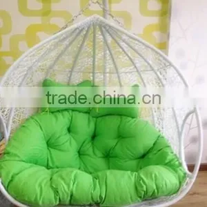 Outdoor PE Rattan Double Hanging Chair thumbnail-1
