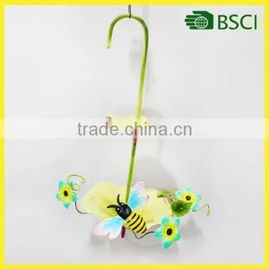 Wholesale Unique Design Metal Umbrella Bird Feeder thumbnail-1