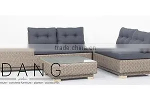 Sunvilla Wicker Furniture Set - Outdoor Patio Sofa Set - Poly Rattan Material thumbnail-1