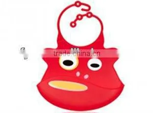 Wholesale Silicone Washed Baby Bib for Baby thumbnail-1