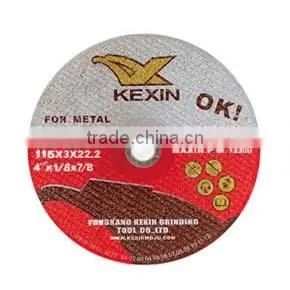 115*3*22.2mm China Abrasive Cut off Wheel Cutting Disc for Metal thumbnail-1