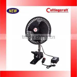 12V Car Fan Cooling Clip On Fan Portable Car Vehicle thumbnail-2