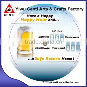 Custom Imprinted Blood Alcohol Concentration 2 Wheel Calculator for Safe Driving thumbnail-2
