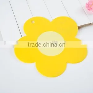 Silicone Pot Holder,Hot Pads in Unique Sunflower Pattern Funny Pot Holder thumbnail-5