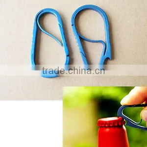 TK-1773 Outdoor Edc Tool Multi-function Titanium Alloy Quick Release Anti-lost Carabiner Bottle Opener thumbnail-1