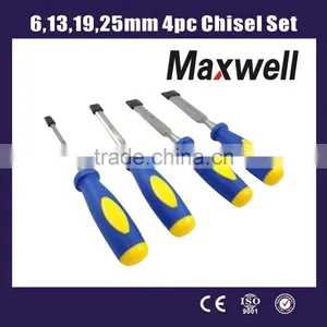 6,13,19,25mm 4pc Chisel Set thumbnail-1
