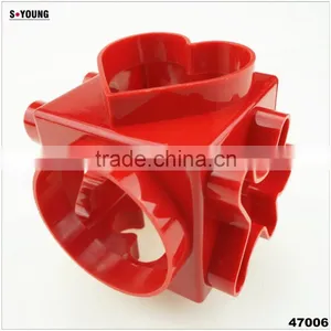 47006 6 Sides Plastic Cookie Cutter, Cake Mold thumbnail-1