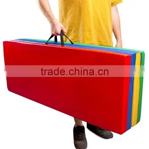 Professional Folding Gym Mat,Cheerleading, Martial Arts, Yoga 4' x 6' Tumbling Mat thumbnail-3