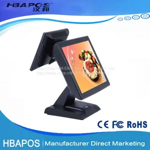 HBA-Q1T POS All in One Touch Electronic Cash Register Machine With 15