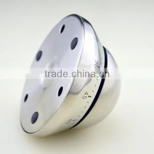 Stainless Steel Silver Spaceship Shape Kitchen Timer thumbnail-3