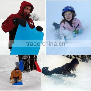 NEW Vintage Wacky Karpet SLED Flexible Plastic Roll up Flying Carpet SNOW 18x36" thumbnail-1