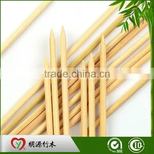 Bamboo Bbq Round Skewer With Hot Stamp Logo thumbnail-1