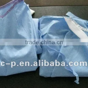 Disposable Reinforced Spun-lace Surgical Gown With Double Ties thumbnail-1