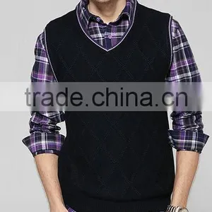 Men's 100% Wool Vest thumbnail-1