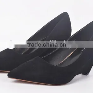 GZY Fashion Black Color Patent pu Women Shoes With Removable Heel thumbnail-1