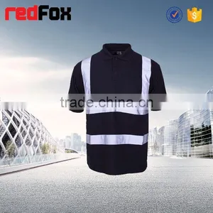 Kid T-shirt Red Short Sleeve Reflective Safety T-shirt T-shirt Heat Press thumbnail-1