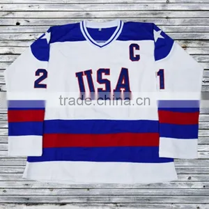 Wholesale Blank Cheap Unique Hockey Jersey thumbnail-1