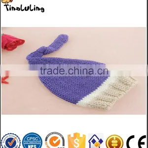 Tinaluling Baby Newborn Photography Props Crochet Baby Beanie Hat With Suspender Pant Knitted Costume Outfit thumbnail-4