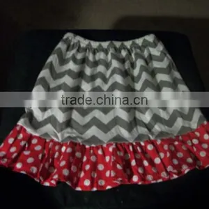 2014 Latest Baby Chevron Petti Dress Wrapped Petti Skirts With Polka Dot Stripes Party Petti Skirt for Baby Girls Short Skirts thumbnail-1