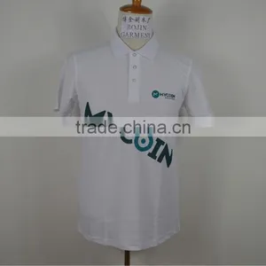 Custom Mens Cotton Zipper Collar Polo Shirt thumbnail-1