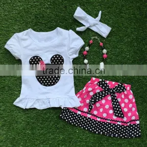 Wholesale Girls Boutique Children's Outfit 2017new Fashion Baby Girl Outfit thumbnail-1